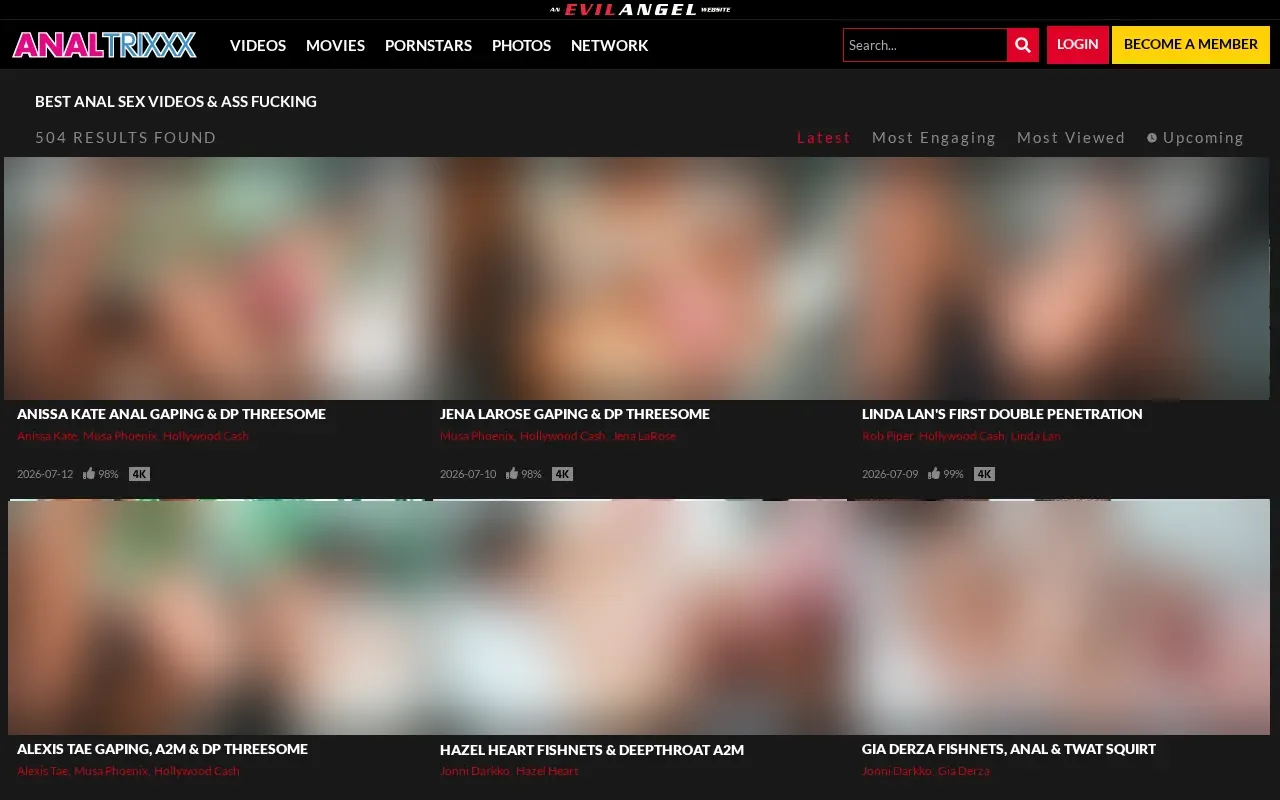 AnalTrixxx's 504 videos, newest first