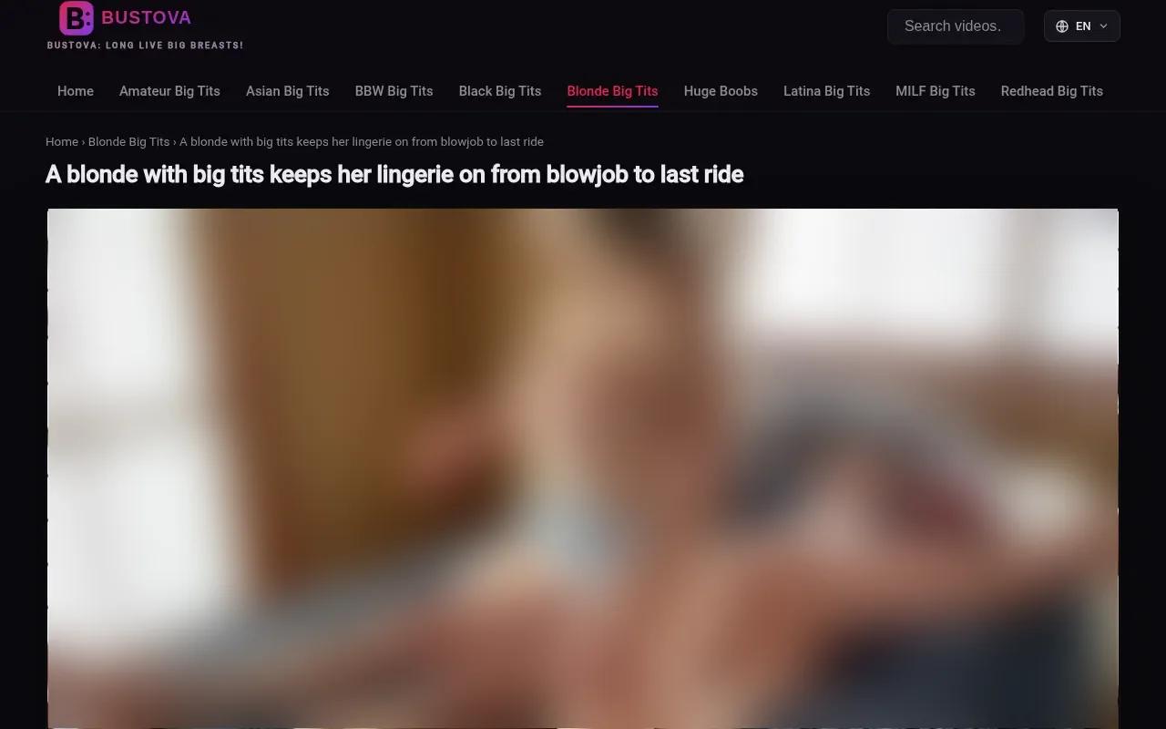 A Bustova video page with its written summary