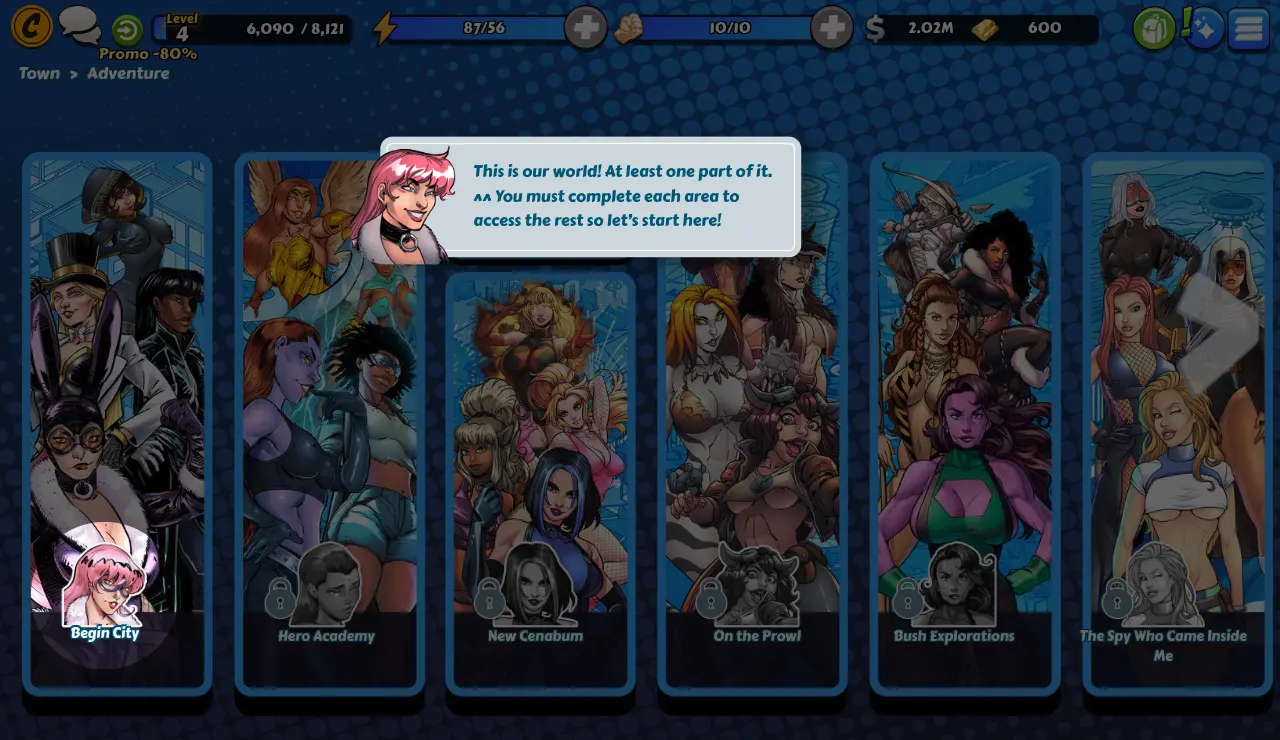 Screenshot of comixharem.com