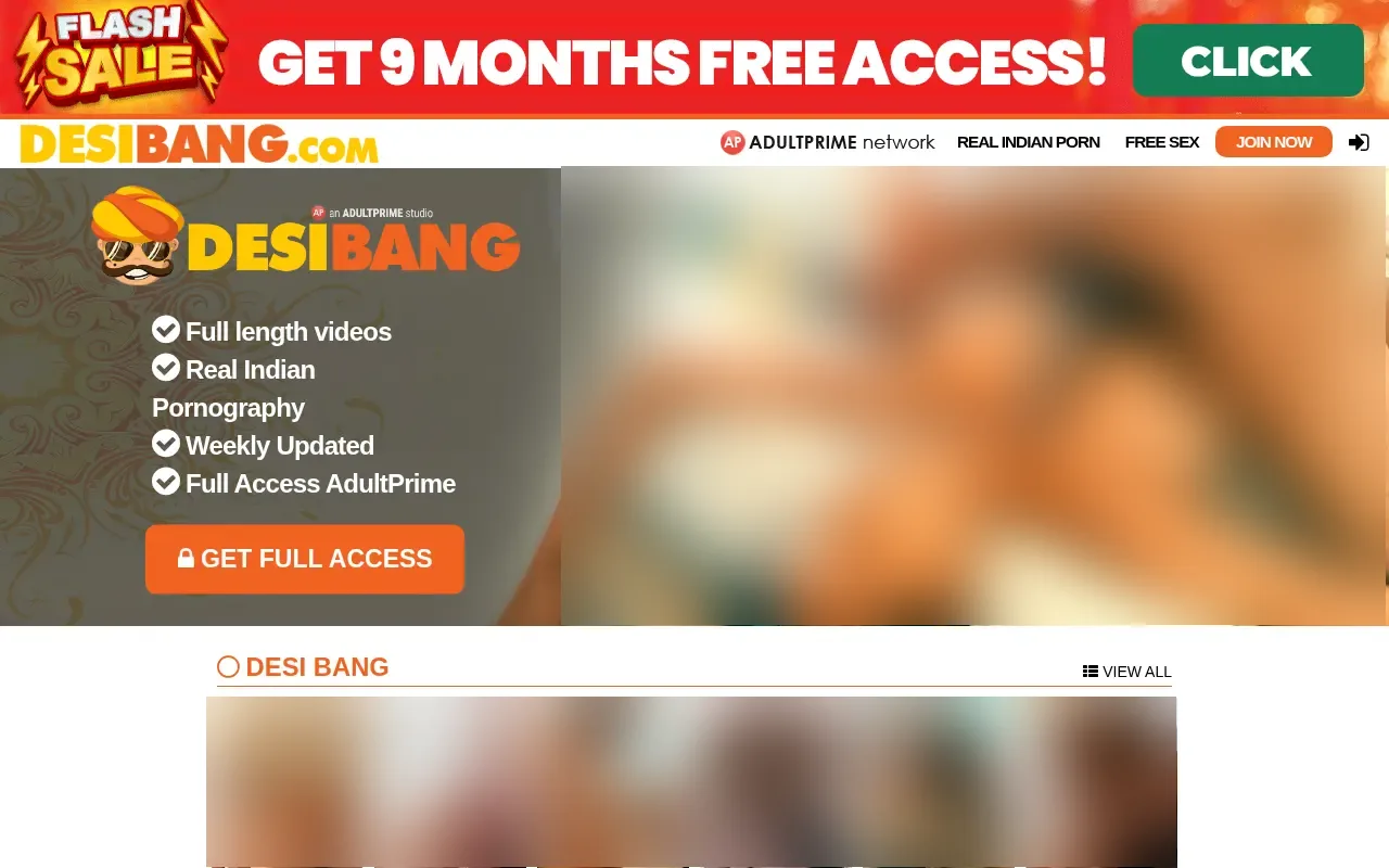 Screenshot of desibang.com