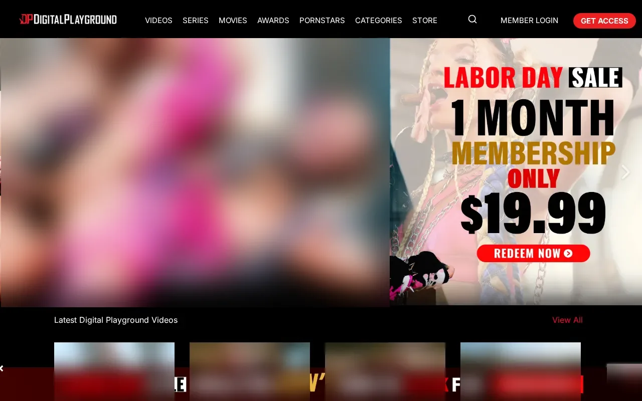 Screenshot of digitalplayground.com