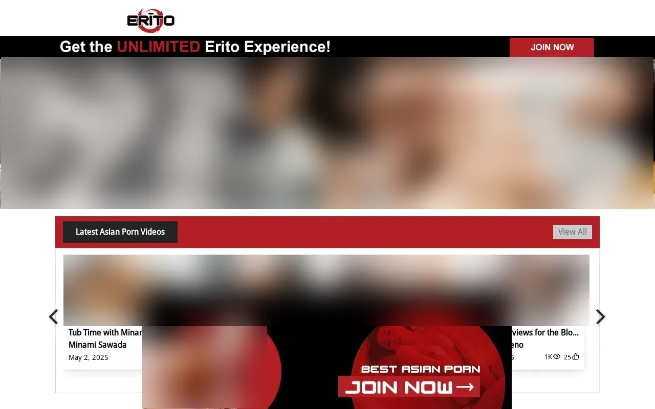 Screenshot of erito.com