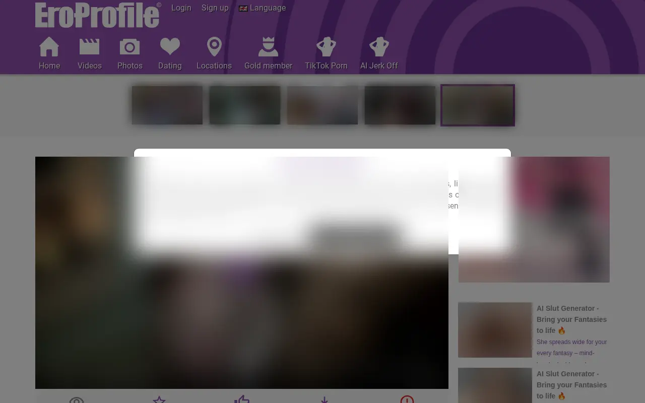 The video page connects playback with its profile, album and personal actions.