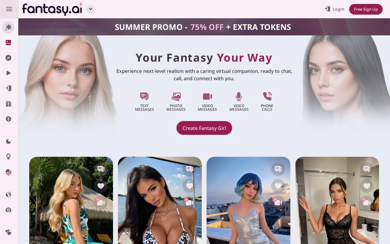 Screenshot of fantasy.ai