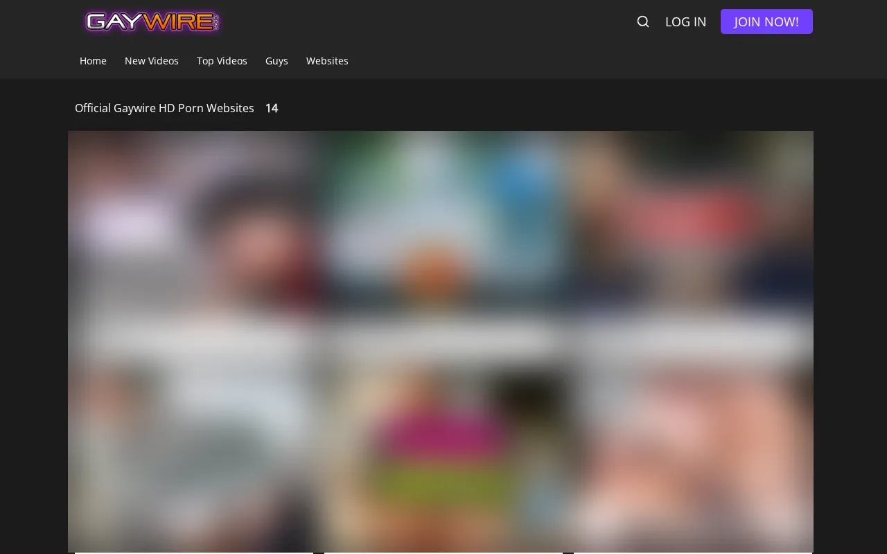 Les quatorze sites de Gay Wire