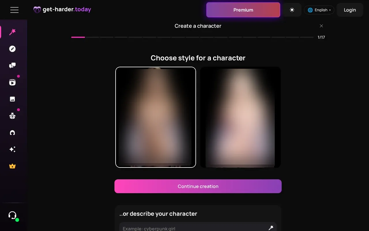 Get-Harder companion creator