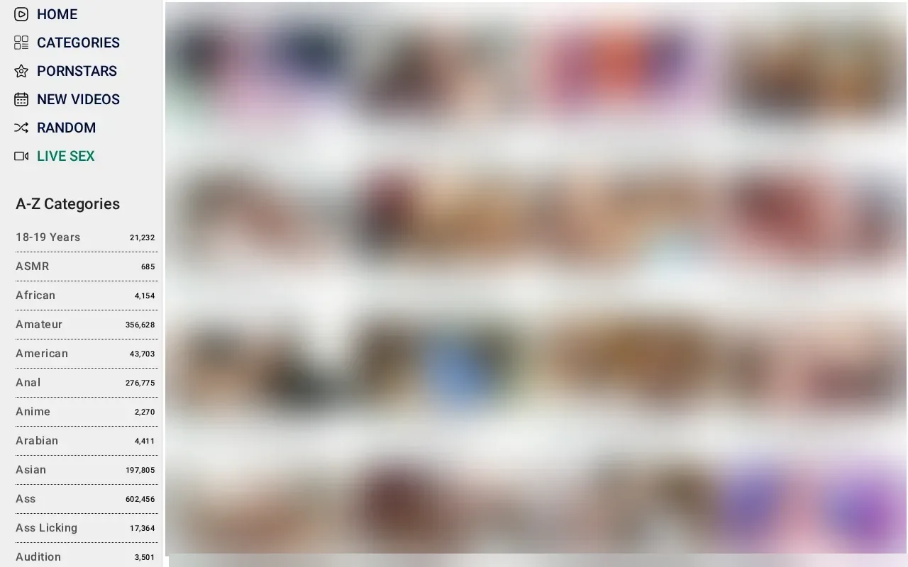The xHamster page on Green.porn