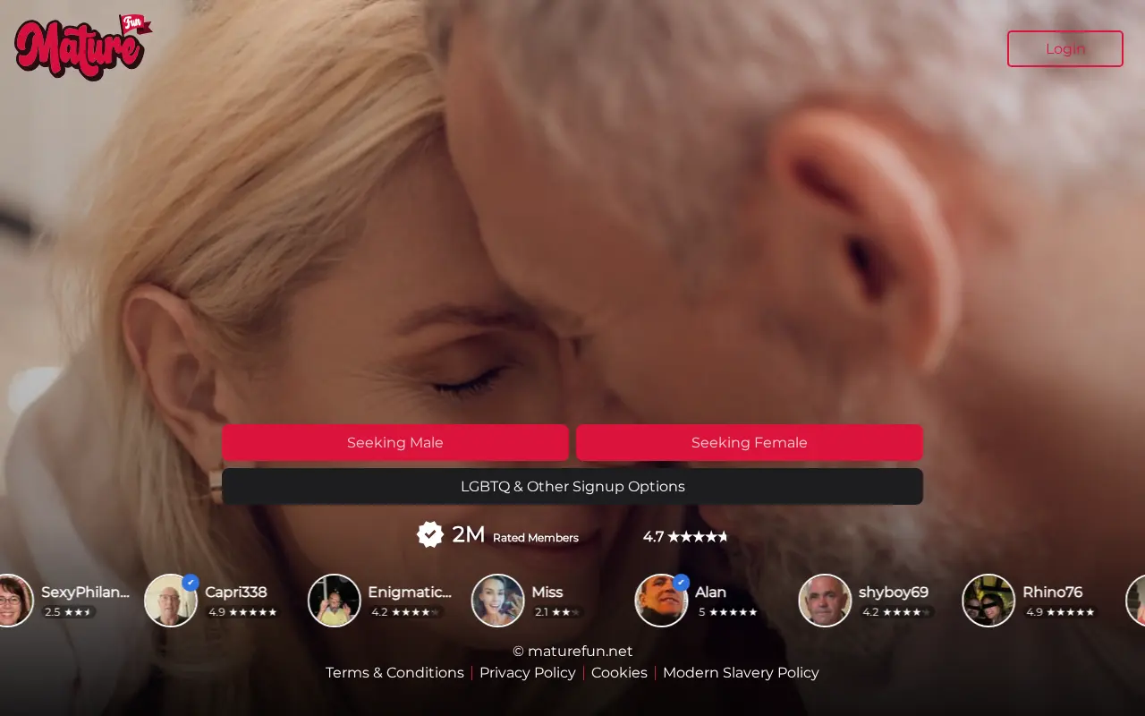 Screenshot of maturefun.net