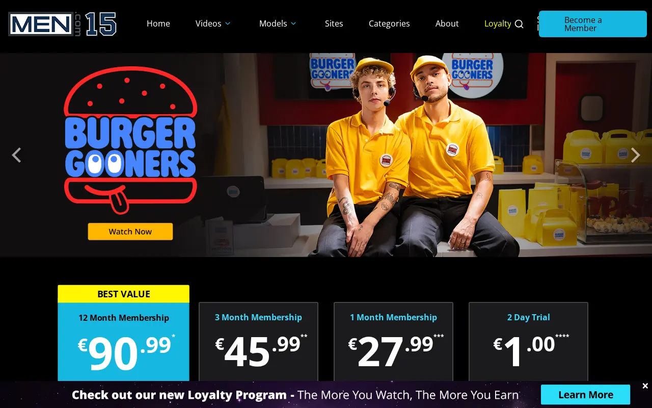Screenshot of men.com