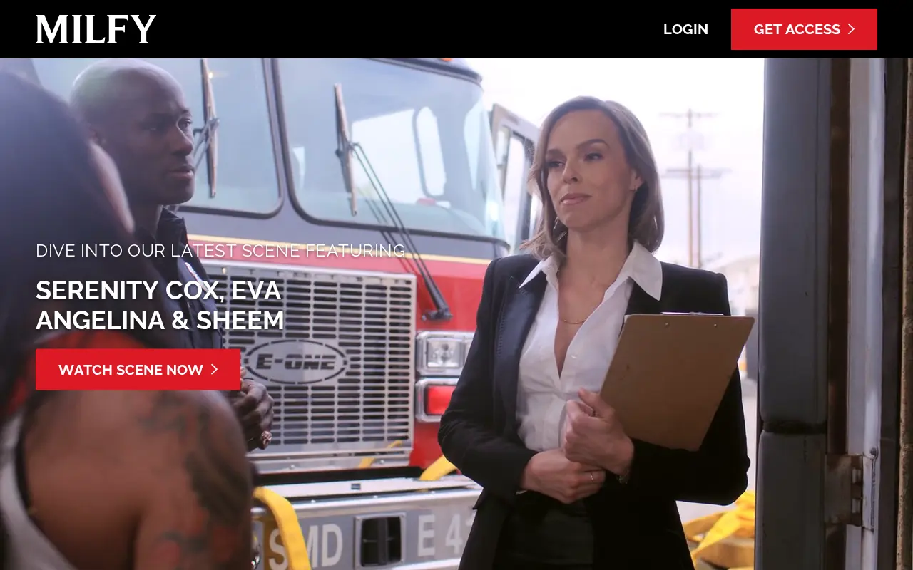 Screenshot of milfy.com