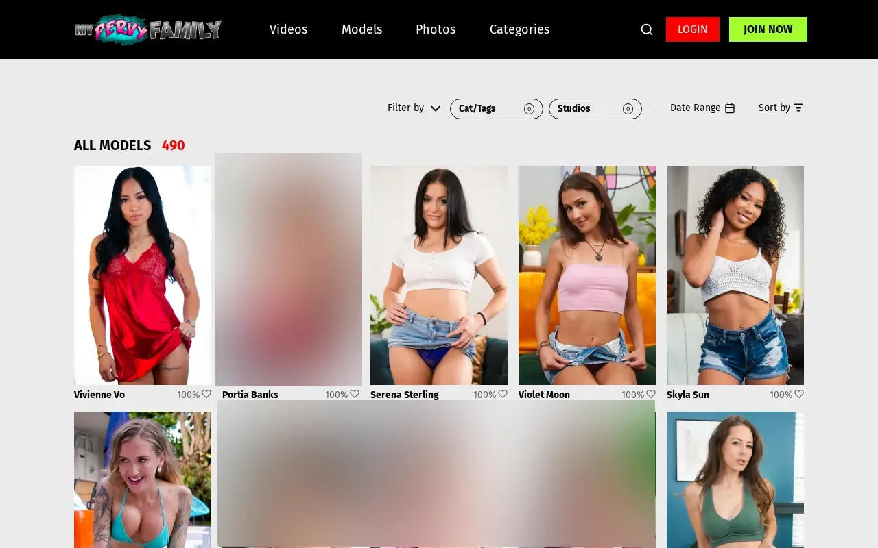 My Pervy Family models page