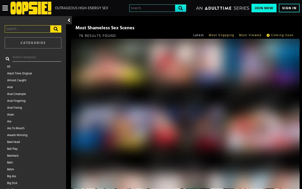 Oopsie's episode list