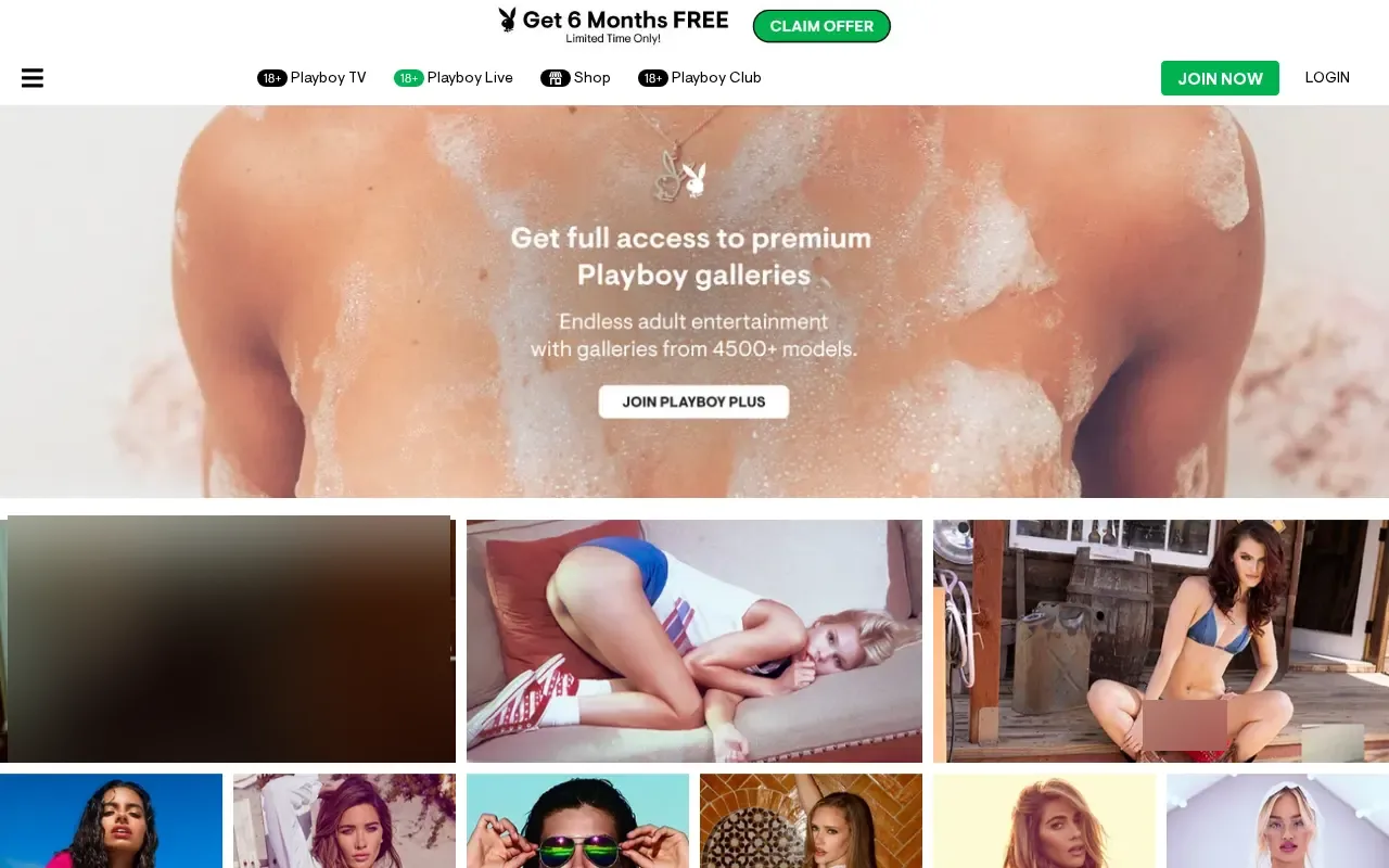 Models featured on Playboy Plus