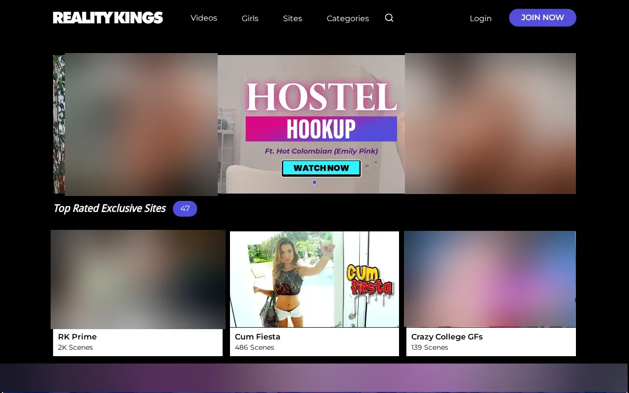 Reality Kings site list