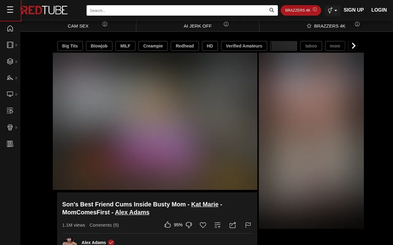 RedTube video page