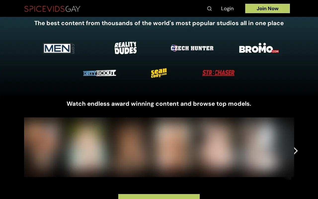 Featured models on SpiceVids Gay