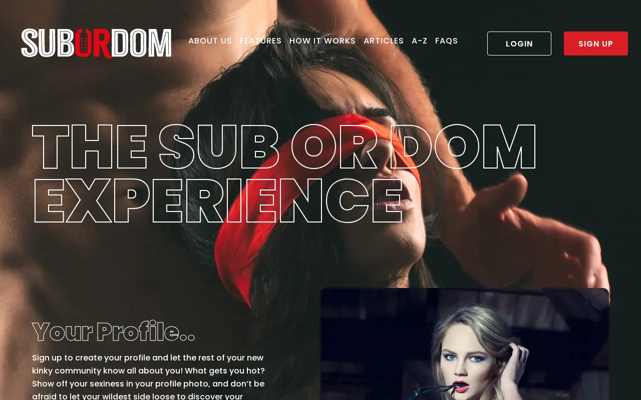 Sub or Dom features
