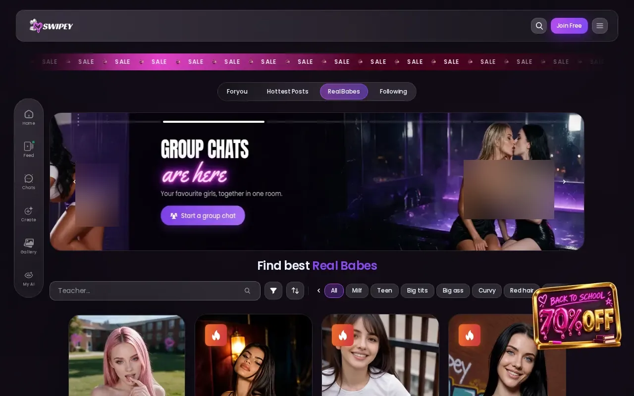 Swipey AI verified creators
