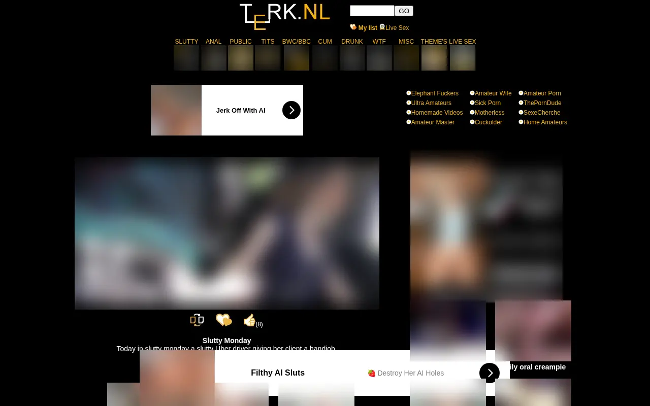 The internal player keeps the description, new releases and related videos together.
