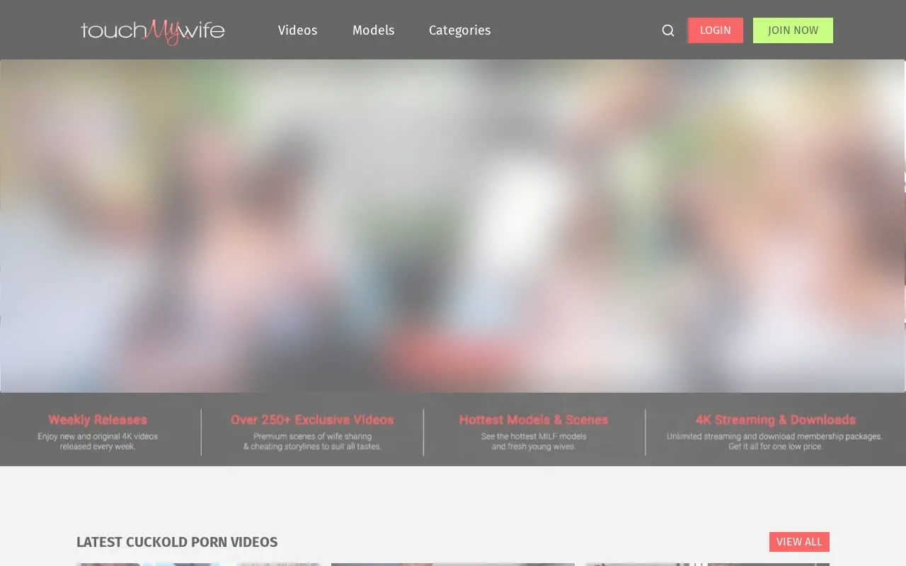 Screenshot of touchmywife.com
