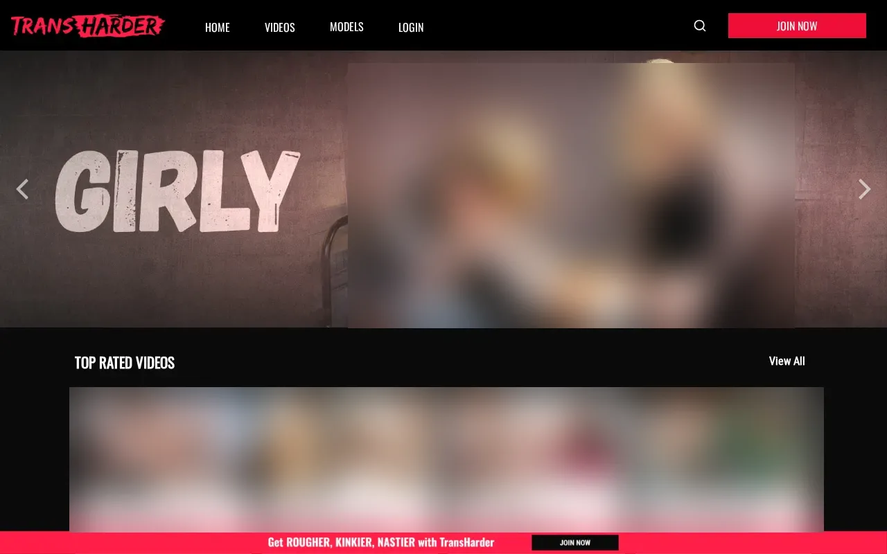 Screenshot of transharder.com