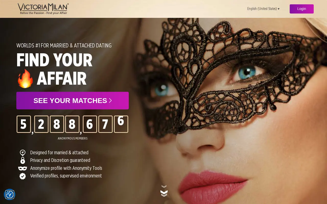 Screenshot of victoriamilan.com