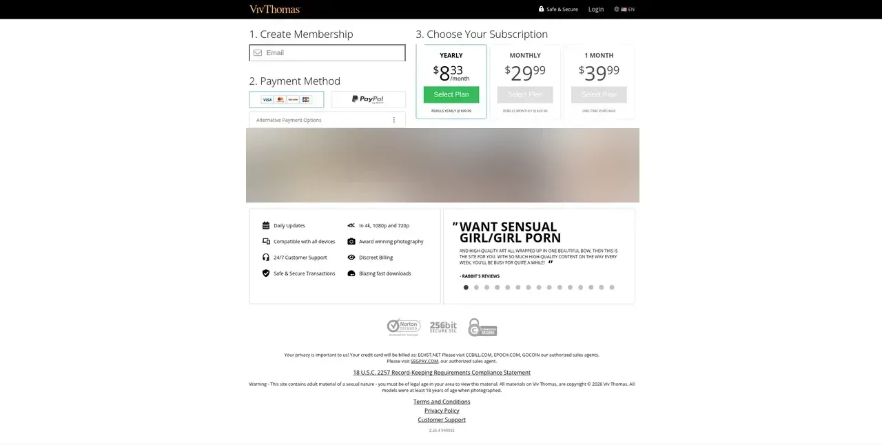 Viv Thomas membership plans