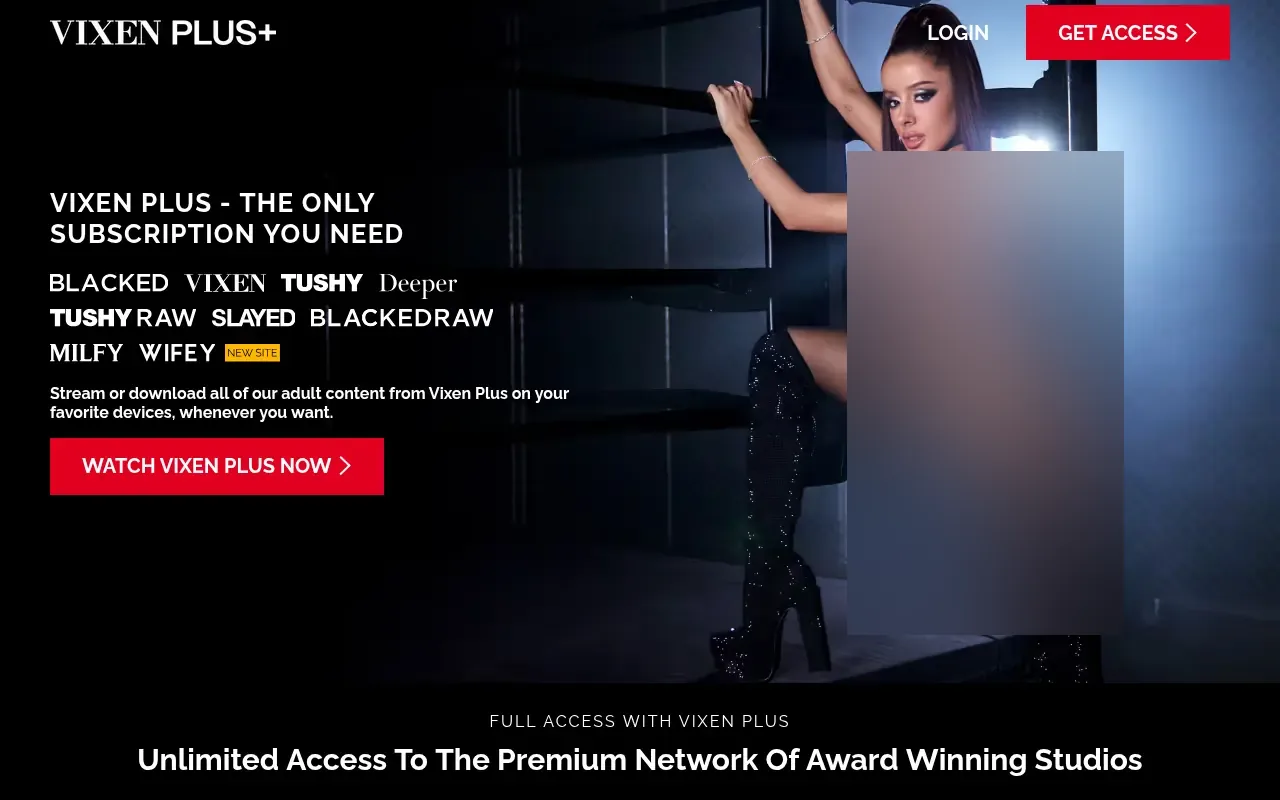 Screenshot of vixenplus.com