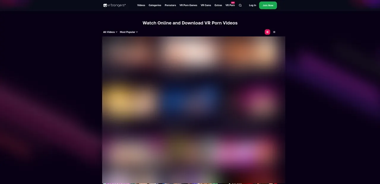 VR Bangers film catalogue