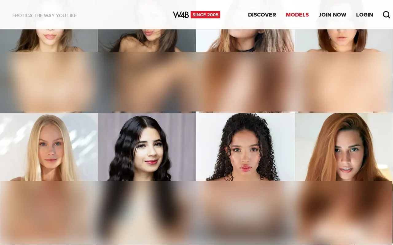 Watch4Beauty's models, with their age and country