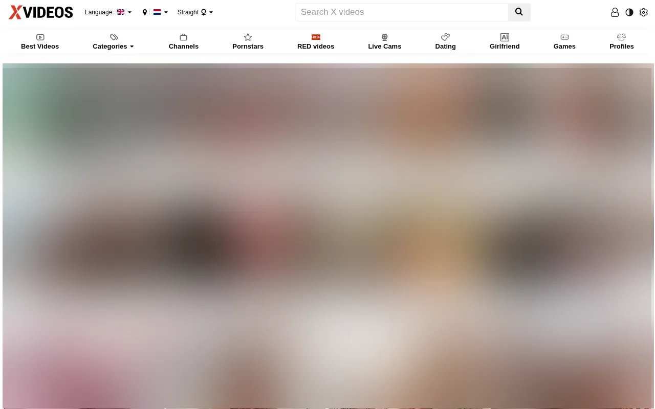 Screenshot of xvideos.com